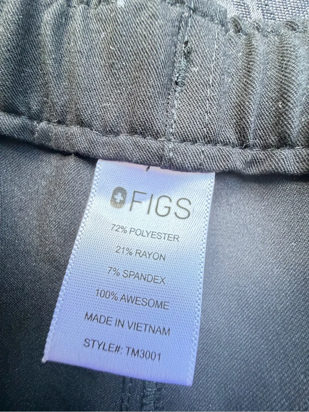 FIGS men’s technical collection pants Size XXL